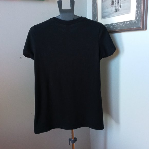 Disney X UNIQLO Donald Duck "Early to Bed" black T-Shirt - Picture 2 of 8